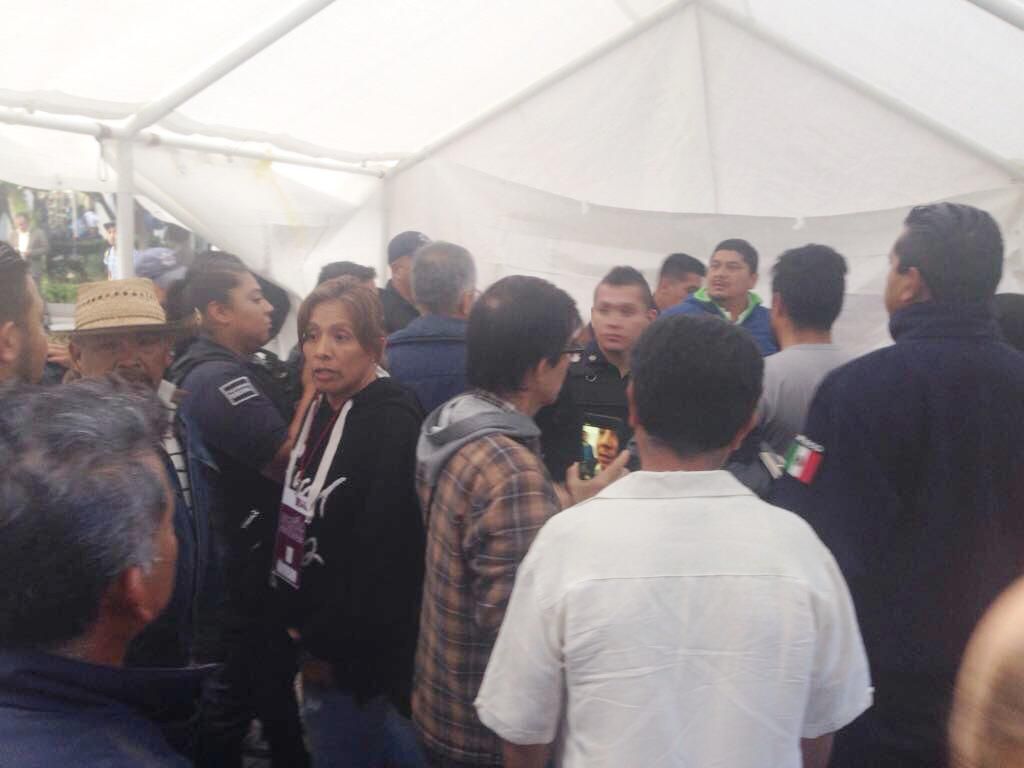 Morenistas arman trifulca por consulta en Texcoco