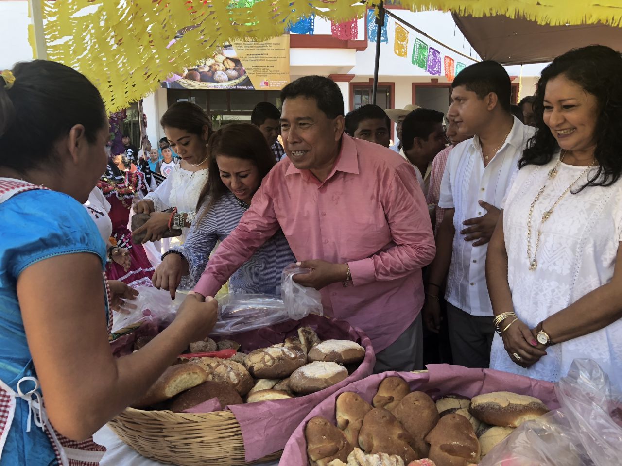 Inauguran en San Marcos el Festival del Pan