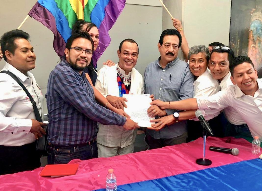 Va Moisés Reyes en el Congreso local por respeto a matrimonios igualitarios y diversidad sexual