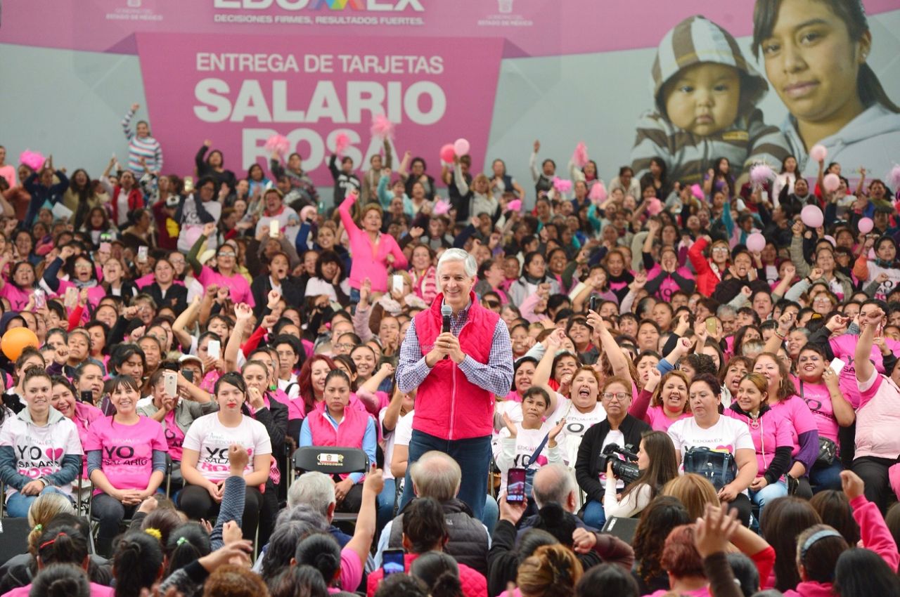 
 
Ofrece Salario rosa capacitación a 31 mil mujeres mexiquenses, en 18 cursos de artes y oficios: Alfredo Del Mazo