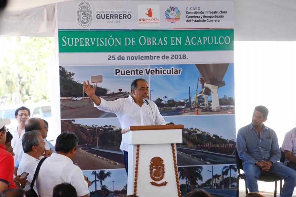 Asiste Astudillo a la inauguración de la autopista Puebla-Cuernavaca