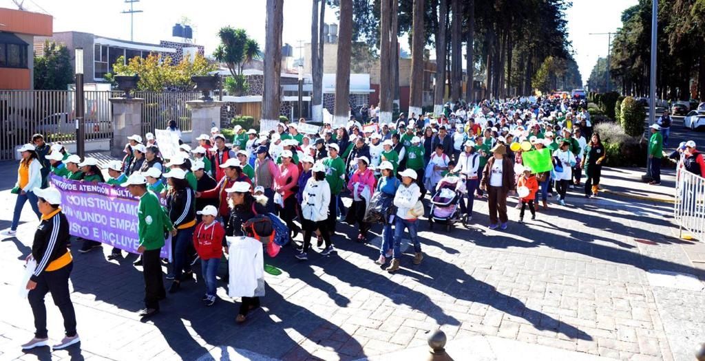 
 
Conmemoran cerca de mil mexiquenses Día Internacional de la discapacidad