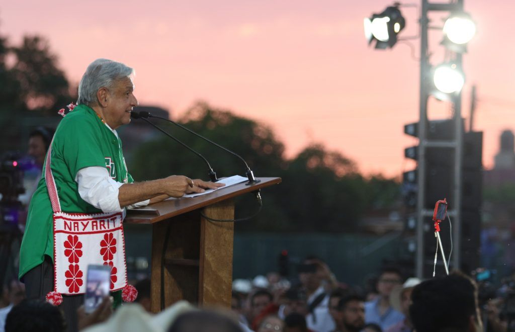 Presidente López Obrador anuncia plan de cuatro acciones para la reconstrucción de Nayarit