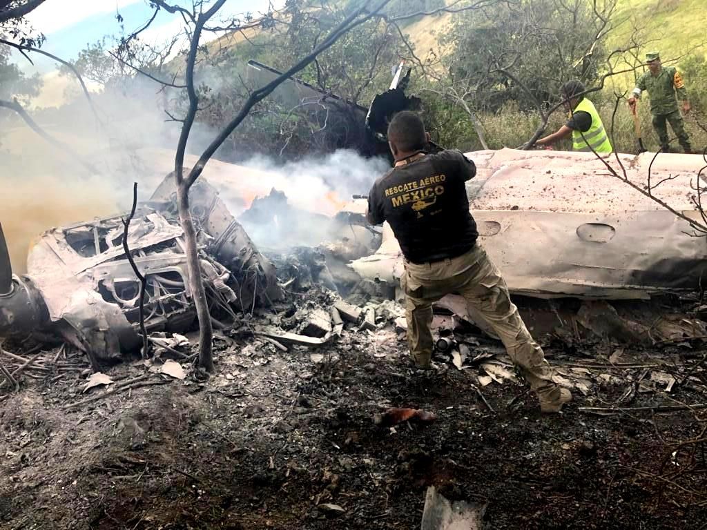 En el aeródromo de Atizapan fallecen dos tripulantes de aeronave