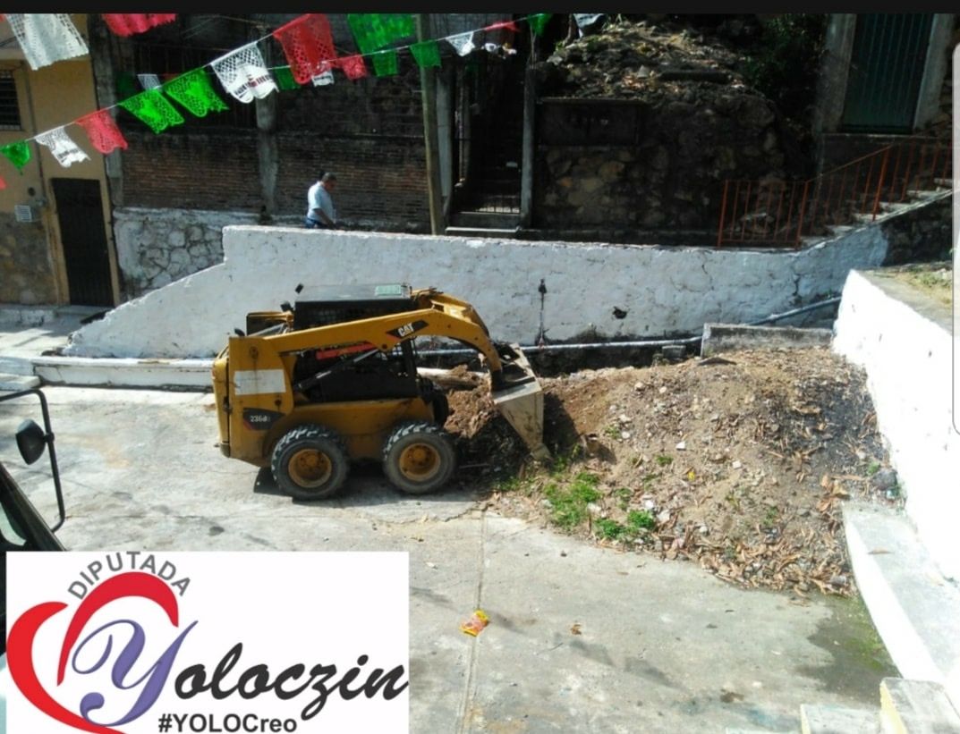 Soluciona Yoloczin Domínguez gestión en colonia de Acapulco 