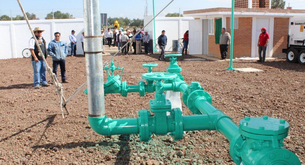 Pone GEM en operación dos pozos profundos de agua potable en Axapusco