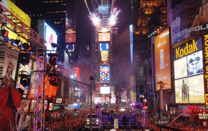 Cuenta regresiva para Año Nuevo 2019 en Time Square de Nueva York