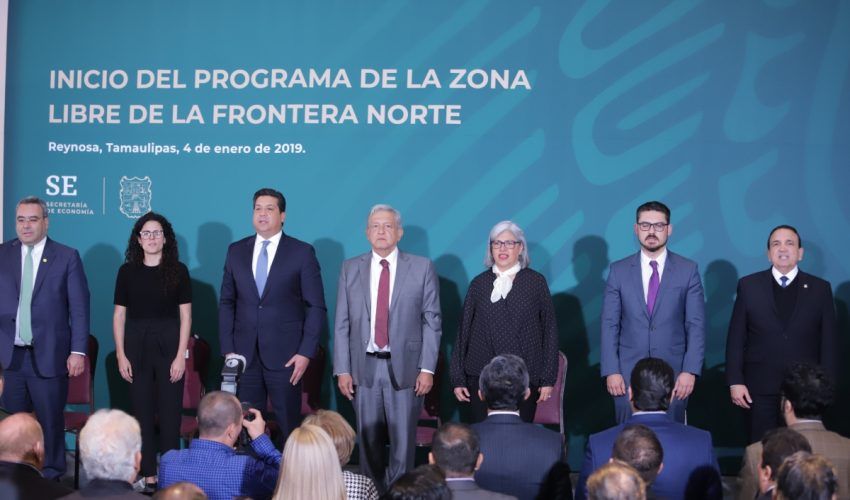 PRESIDENTE Y GOBERNADOR DAN INICIO A PROGRAMA DE ZONA LIBRE