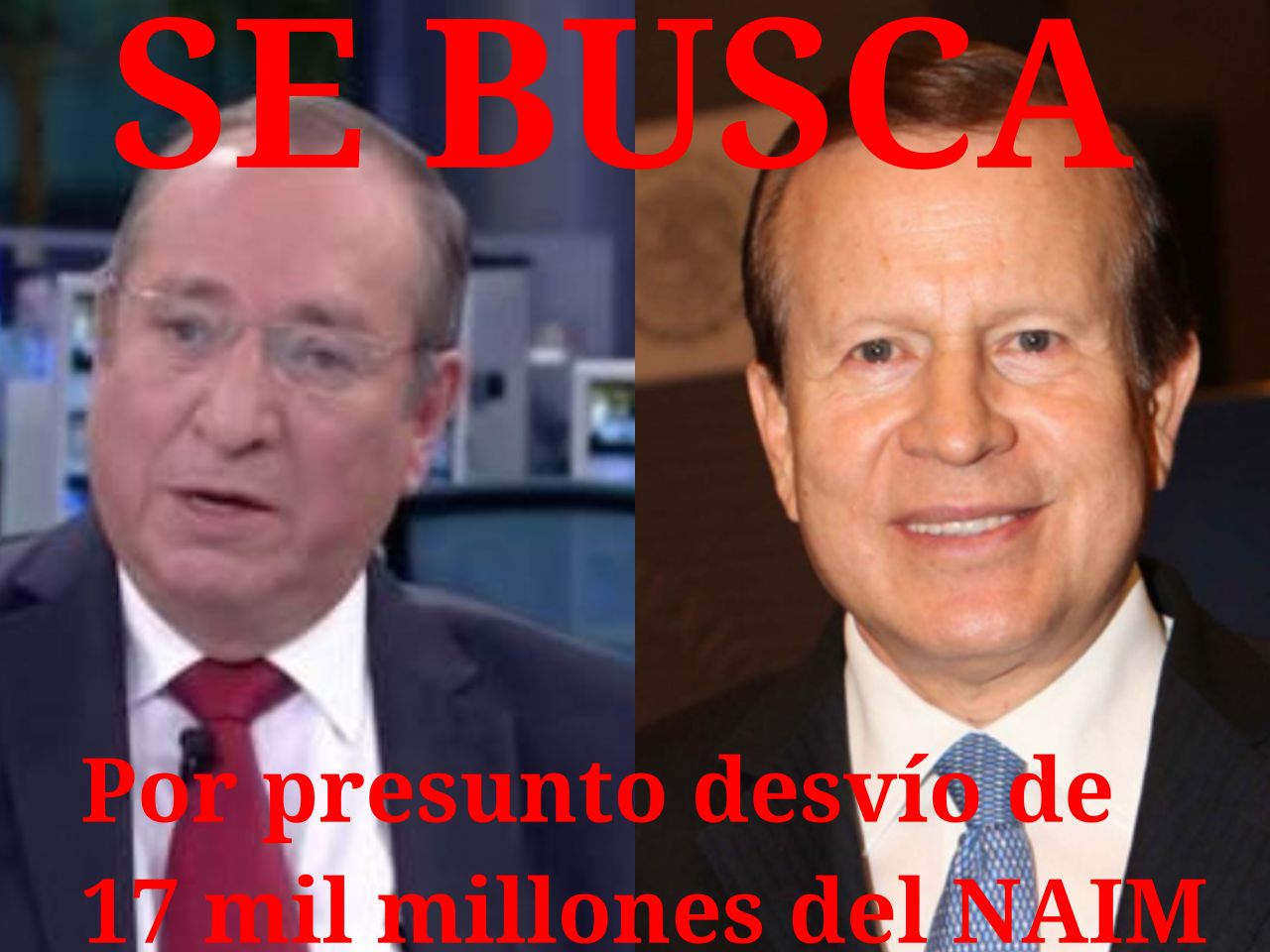 Buscan a González Apaolaza y a Núñez Soto por presunto desvío de 17 mil millones del NAIM