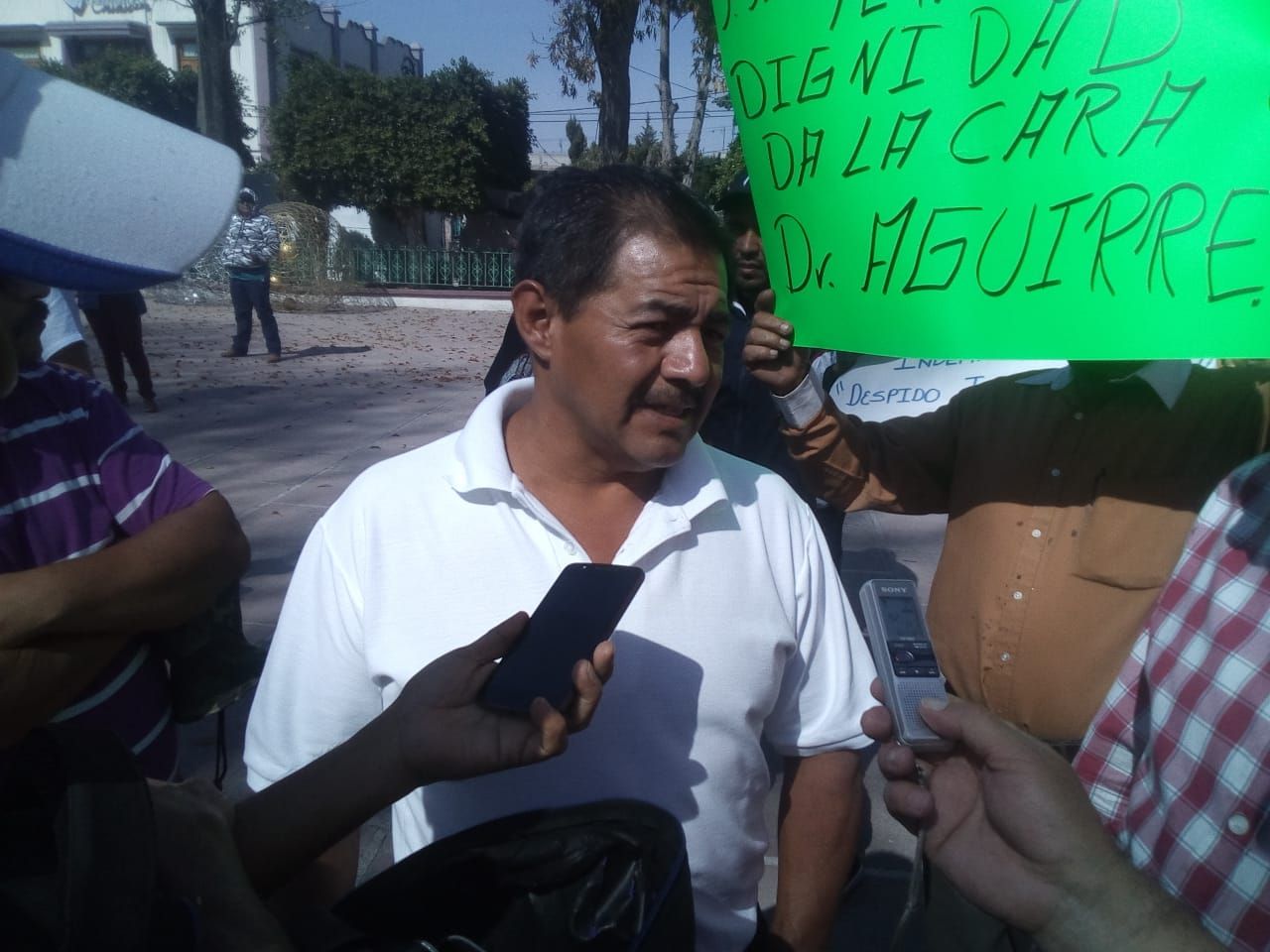 Ángel Melo solo benefició a su "cuates" y deja conflicto laboral a nueva administración.