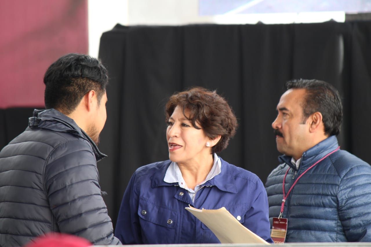 Delfina Gómez exhorta a los mexiquenses a acceder a los programas sociales que ha puesto en marcha  AMLO    