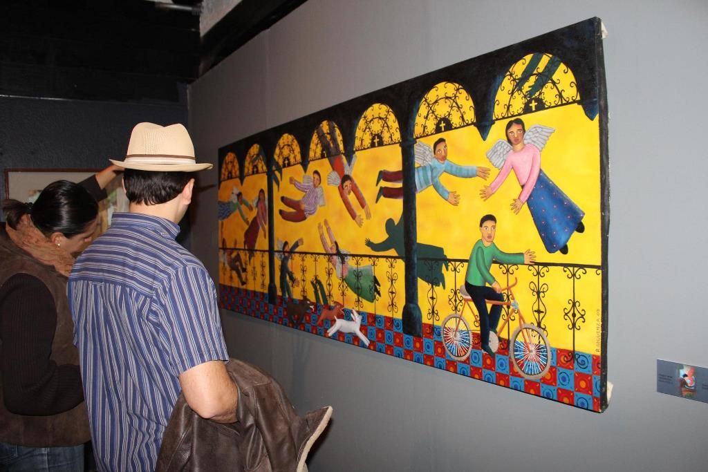 Unen talento de artistas de Valle de Bravo en exposición "Colectiva Vallesana 2019"