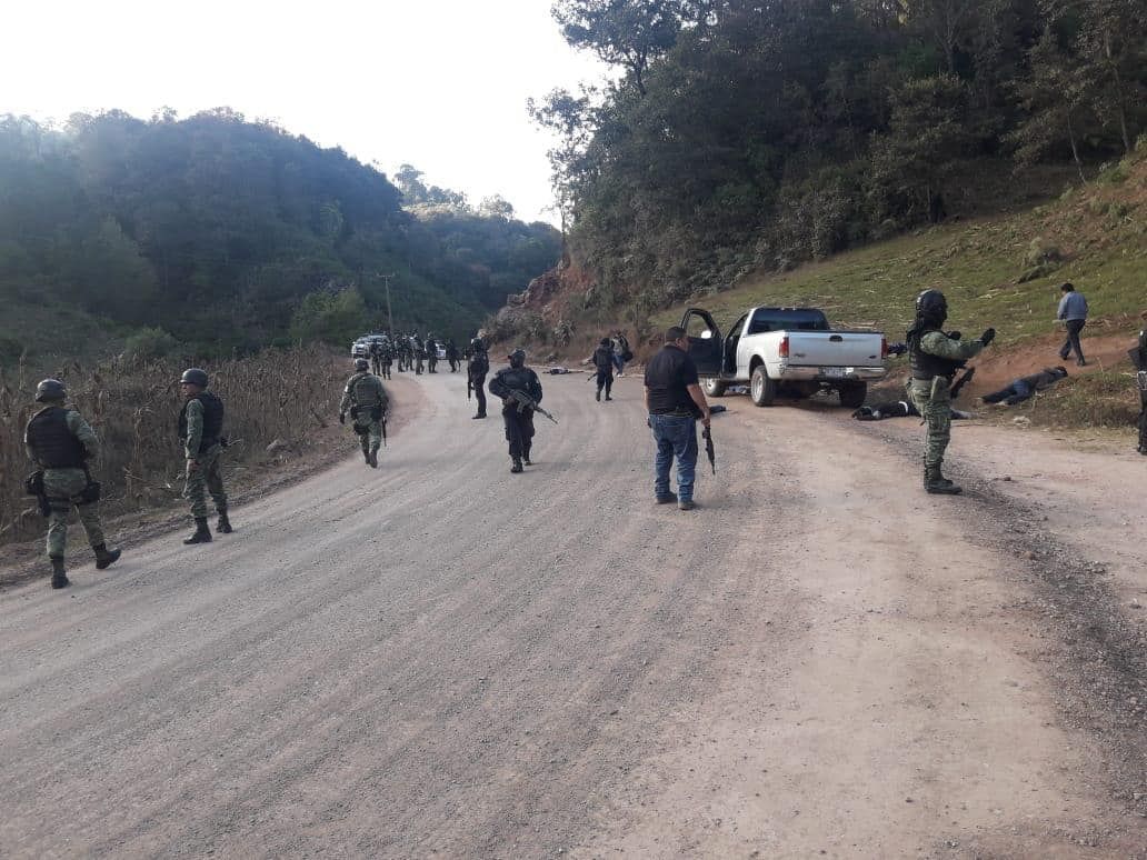 Enfrentamiento en Guerrero deja 10 muertos