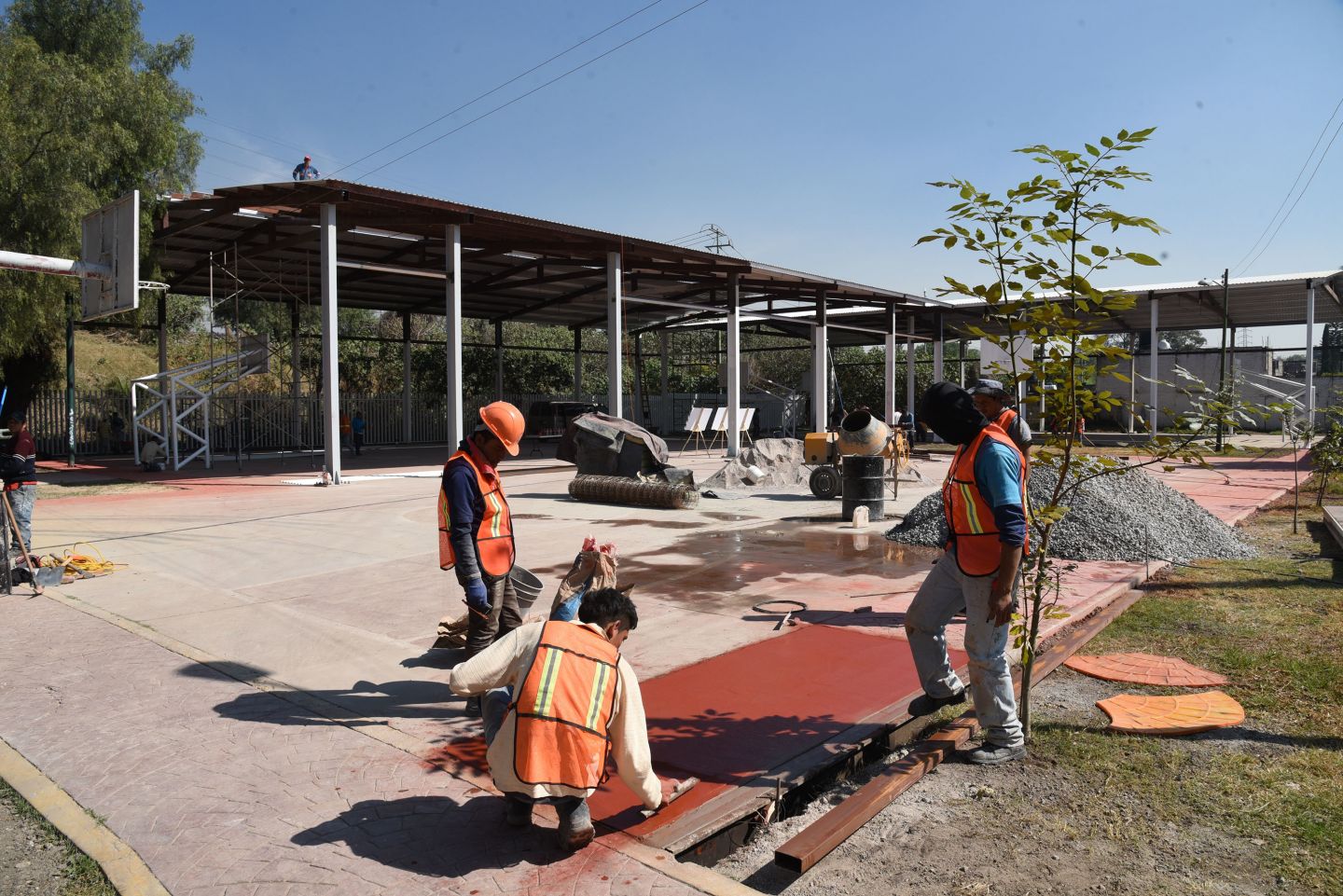 Supervisa Edomex obra pública de infraestructura en Tlanepantla
