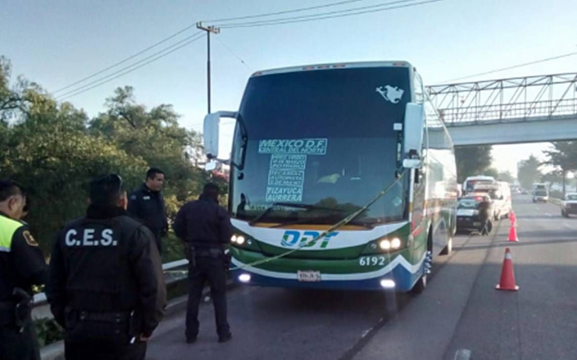 Pese a "estrategias", siguen los asaltos en autobuses de la México-Pachuca (VIDEO)