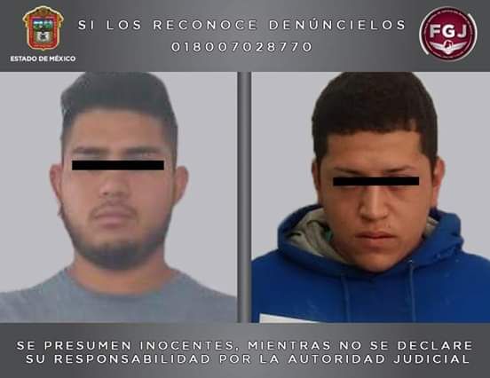 Procesan a dos presuntos asaltantes en Ecatepec 