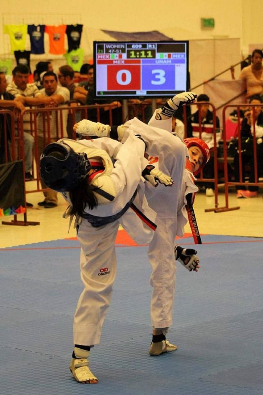 360 taekwondoines buscan sitio en delegación mexiquense.