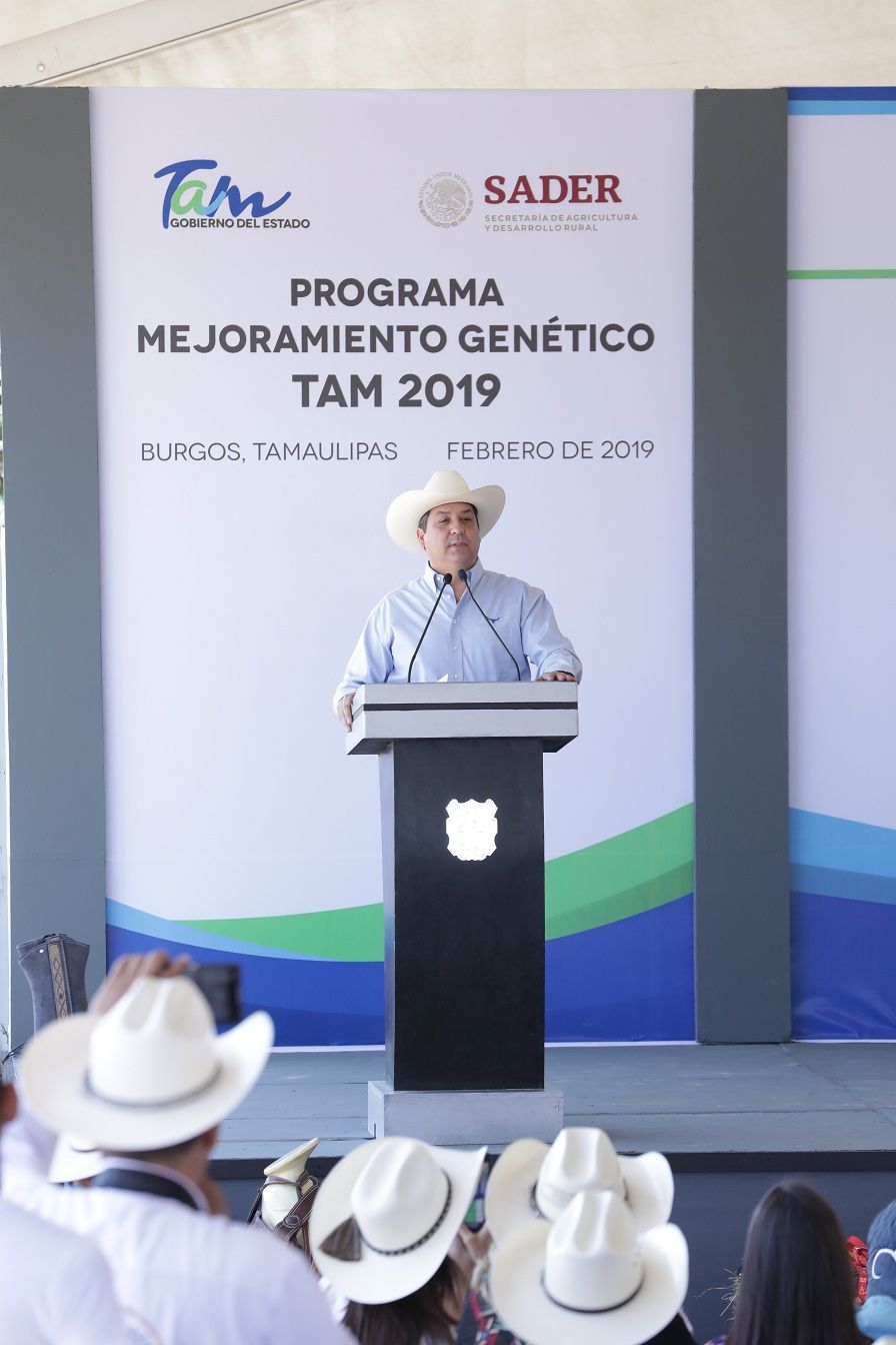 Destinará Gobierno de Tamaulipas 30 mdp a Programa de Mejoramiento Genético Tam 2019
