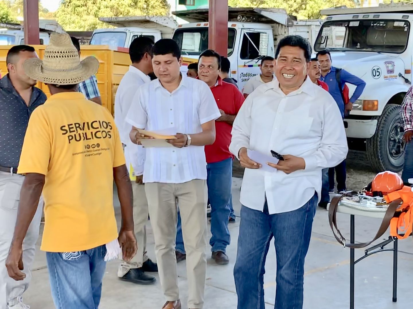 Arranca Tomás Hernández campaña Permanente de Limpieza en San Marcos 