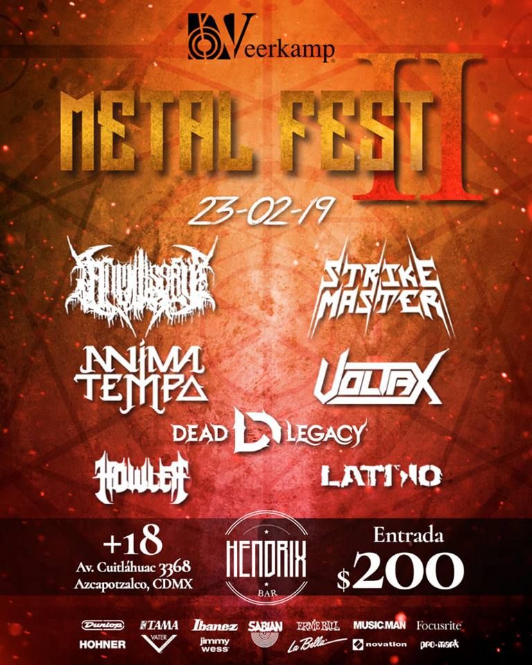 Veerkamp Metal Fest II Cuenta Regresiva