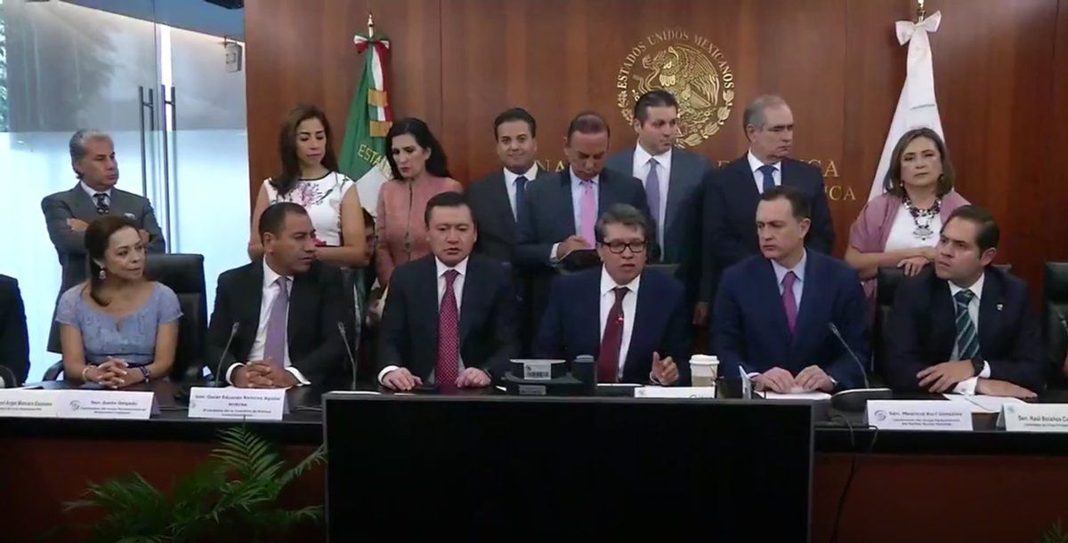 La oposición en el Senado y Morena lograron acuerdo por unanimidad para que se apruebe la Guardia Nacional