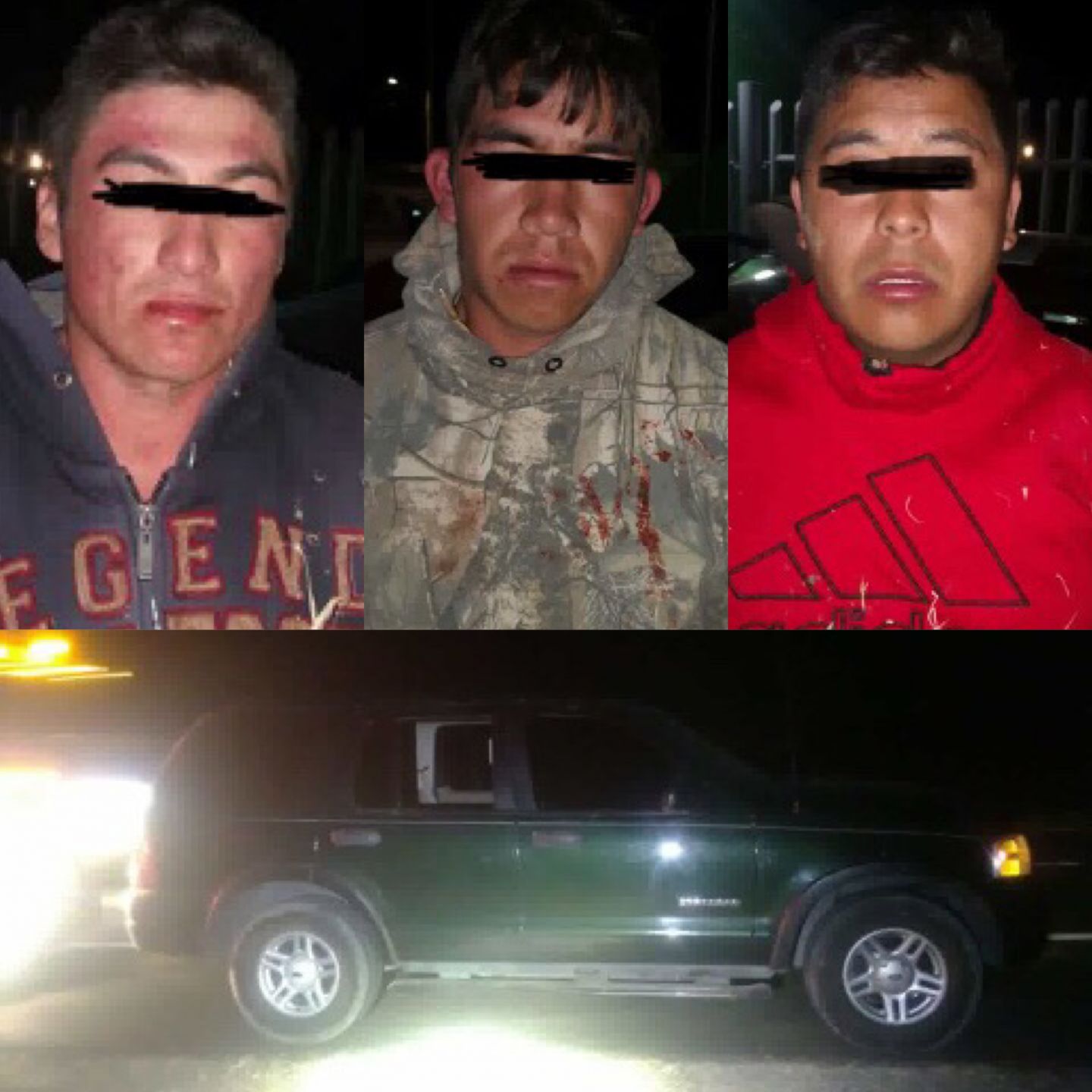 Detienen a tres por robo a transporte de carga en Otumba y Nopaltepec 