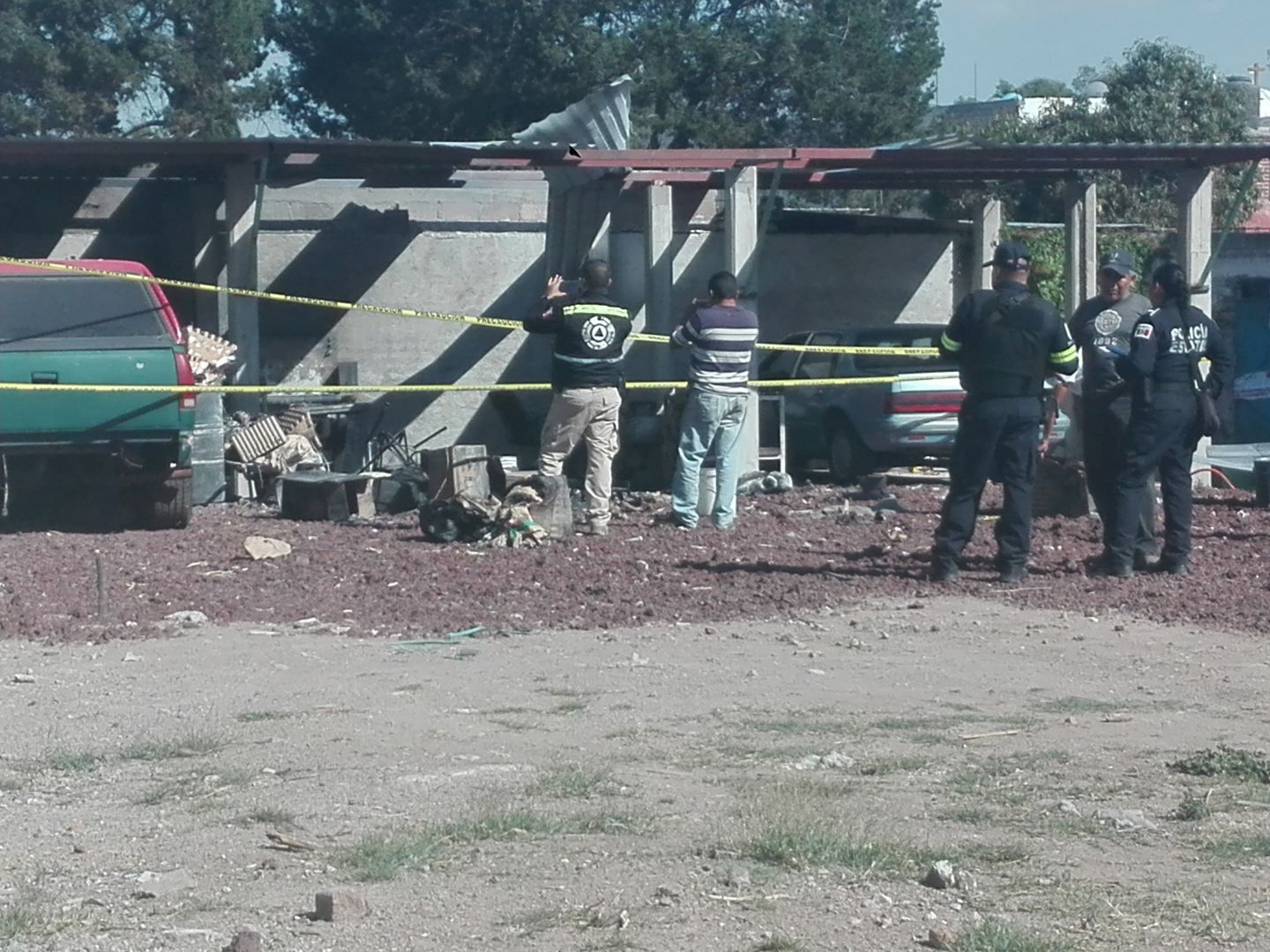 Se registra explosión de artefactos pirotécnicos en Tulanongo Texcoco. 