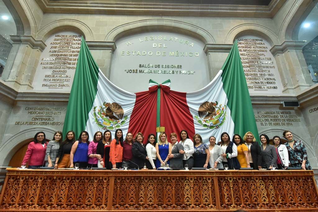 Diputadas mexiquenses seguirán luchando por la equidad de género en LX Legislatura.