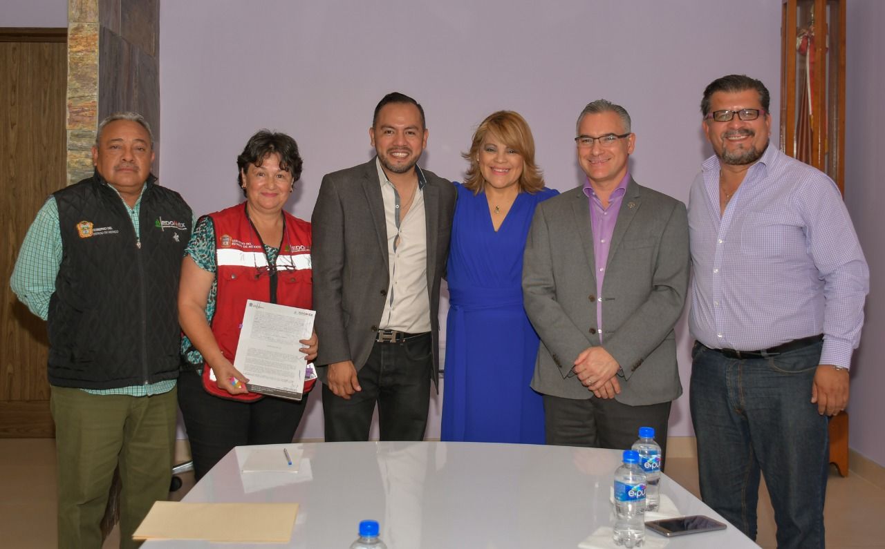 Firman acuerdo intermunicipal Atizapán de  Zaragoza y Cuautitlán Izcalli con CAEM
 