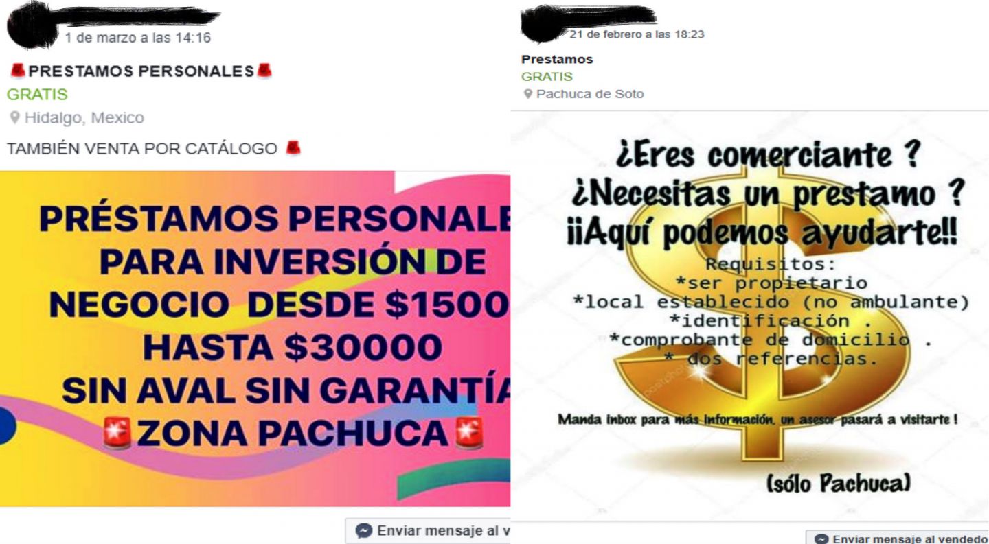 Mafia colombiana ya ofrece préstamos ’gota a gota’ en Pachuca