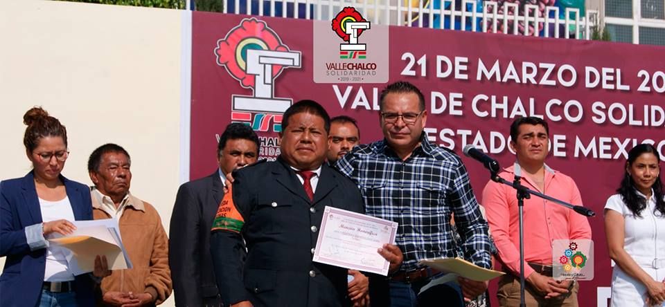 Reconocimiento a policías que destacan por su trabajo en Valle de Chalco