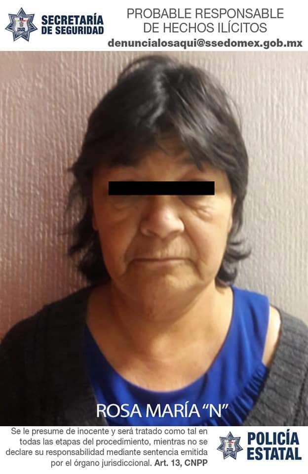 Detienen a mujer con envoltorios de cocaína en Ecatepec
