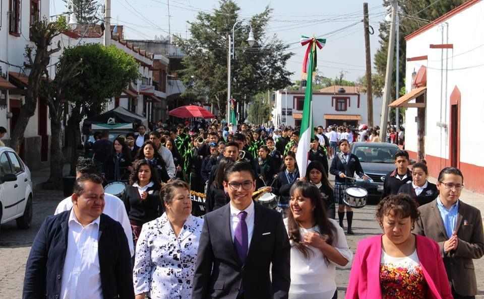 Papalotla conmemora aniversario del nacimiento de Juárez