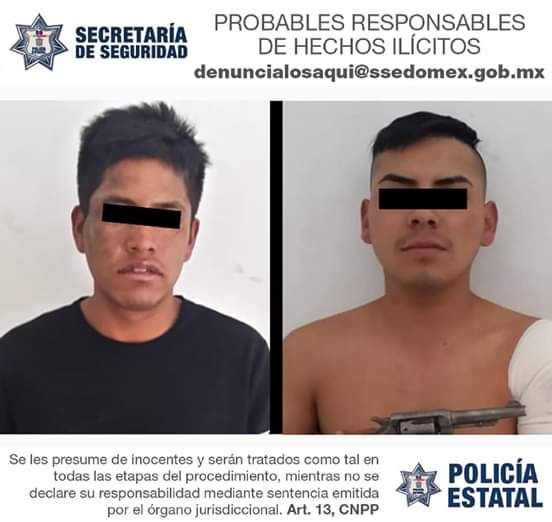 Tras balacera y persecución detienen a dos hombres y un menor en La Paz