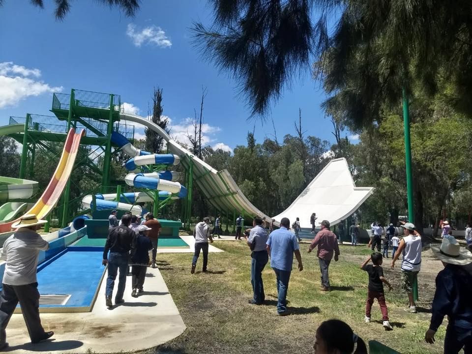 Inauguraran autoridades y ejidatarios parque ’ahuehuetes’  en Atenco