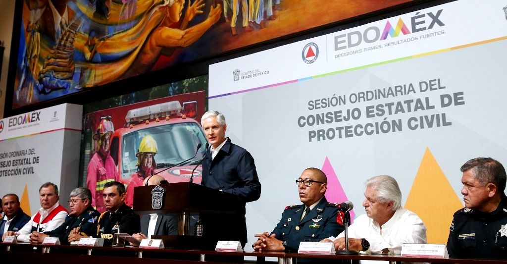 El Edoméx impulsa un sistema de protección civil moderno para proteger la vida de los mexiquenses: Alfredo del Mazo