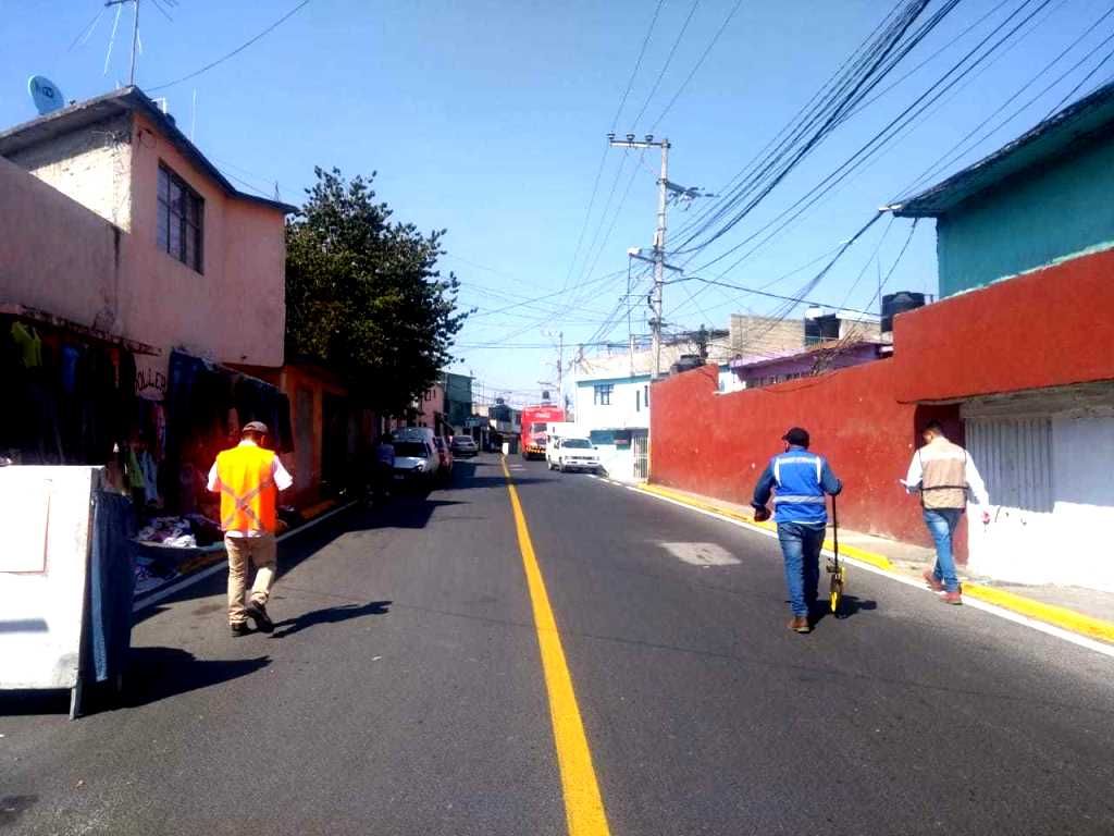 El GEM beneficia a 20 mil mexiquenses con rehabilitación de calles en Nicólas Romero