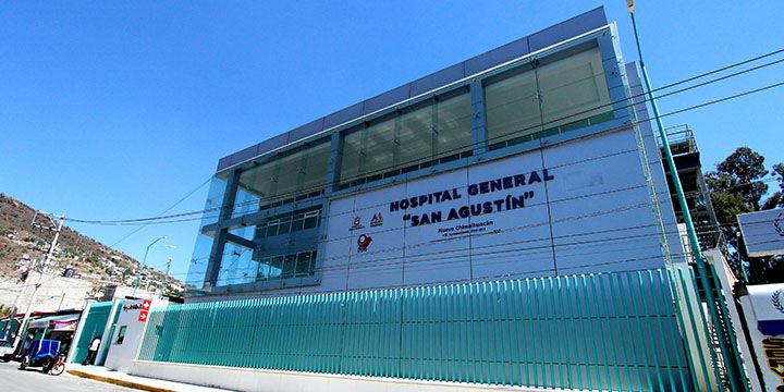 Anuncian autoridades de Chimalhuacan que el hospital San Agustin, funcionara al 100 por ciento en el mes de julio