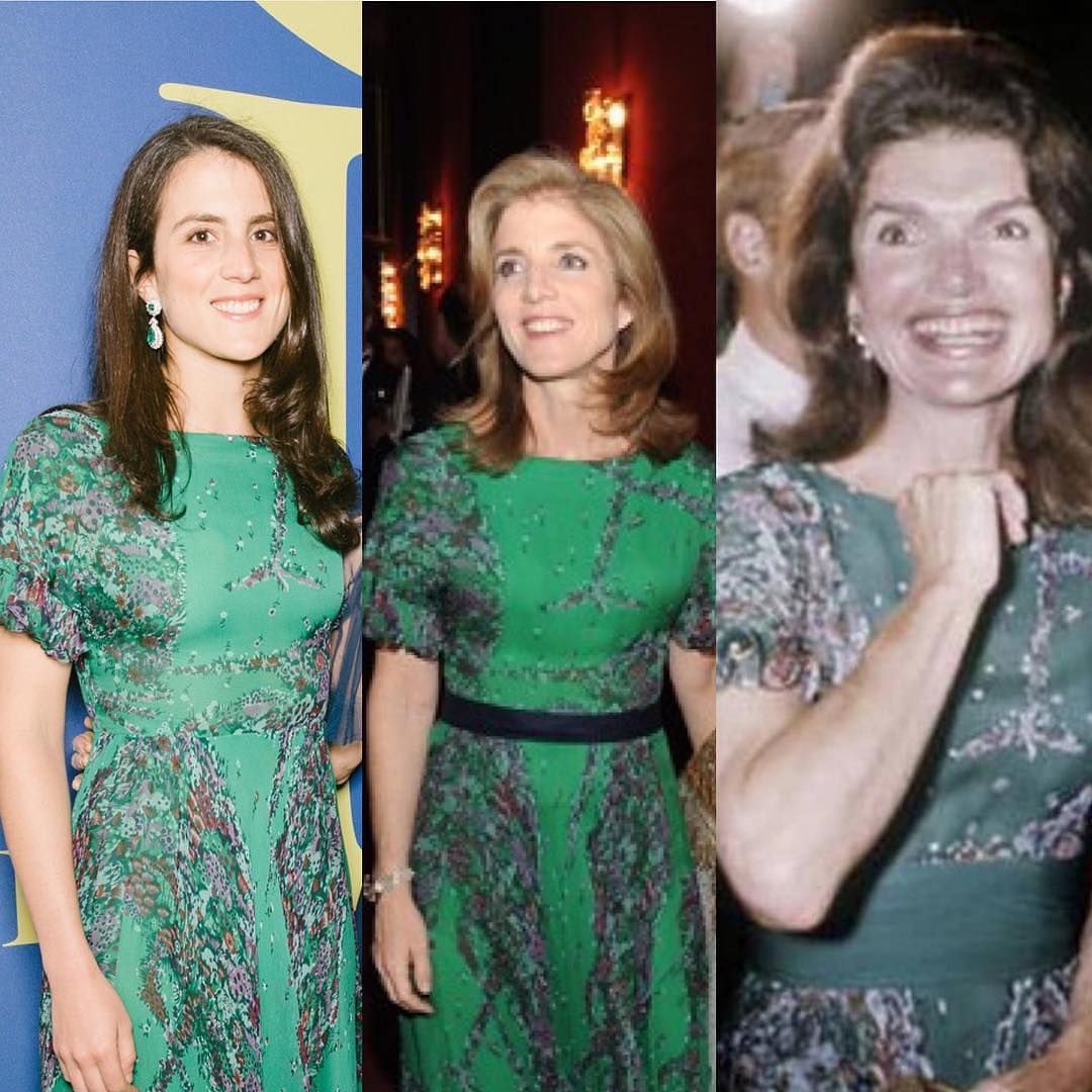 El vestido de Jackie Kennedy que aún usan su hija y su nieta (y es muy vigente)