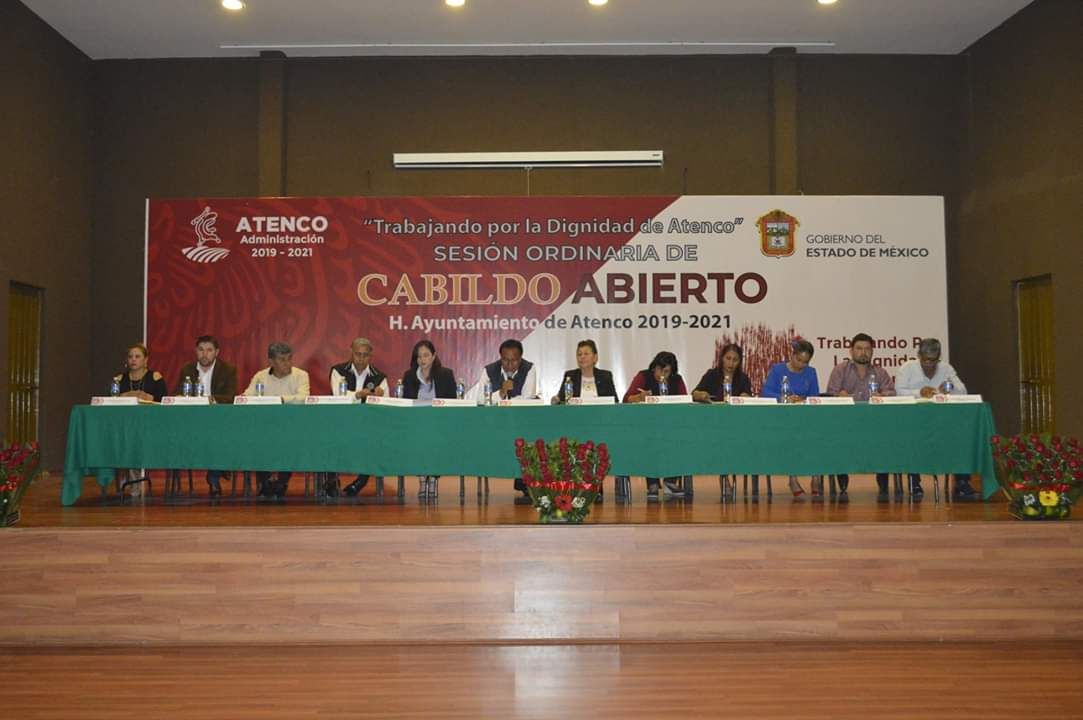 Llevan a cabo primera sesión abierta de Cabildo en Atenco