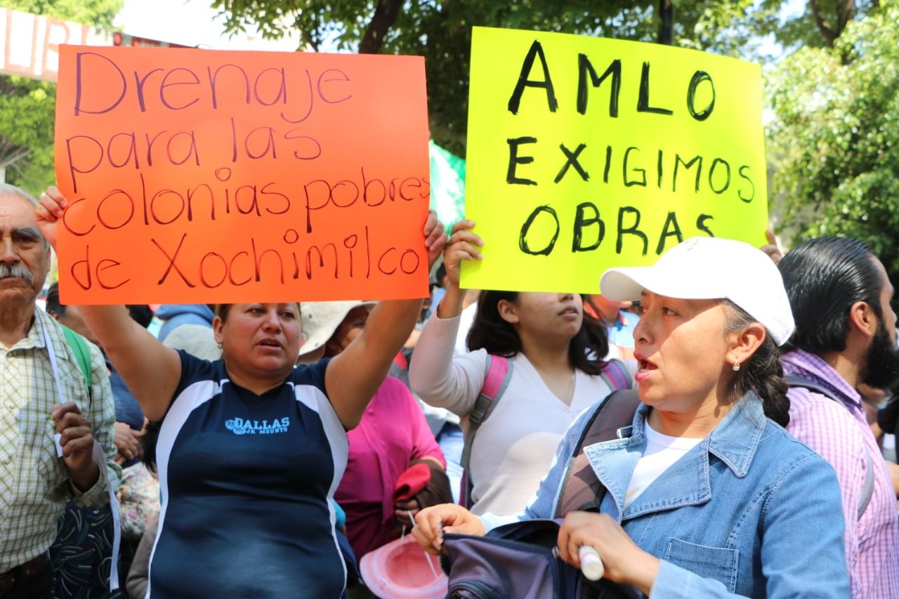 Protestan hoy 10 mil mexicanos en Segob;  solicitarán al gobierno de AMLO obras y servicios
