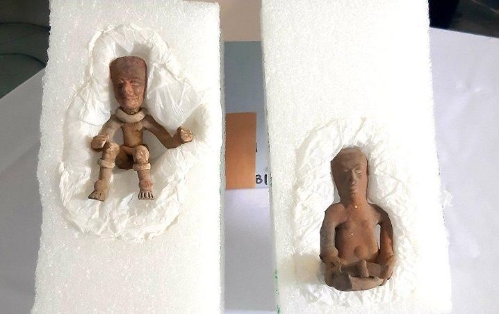 Regresan a México dos piezas de origen teotihuacano; fueron robadas del país