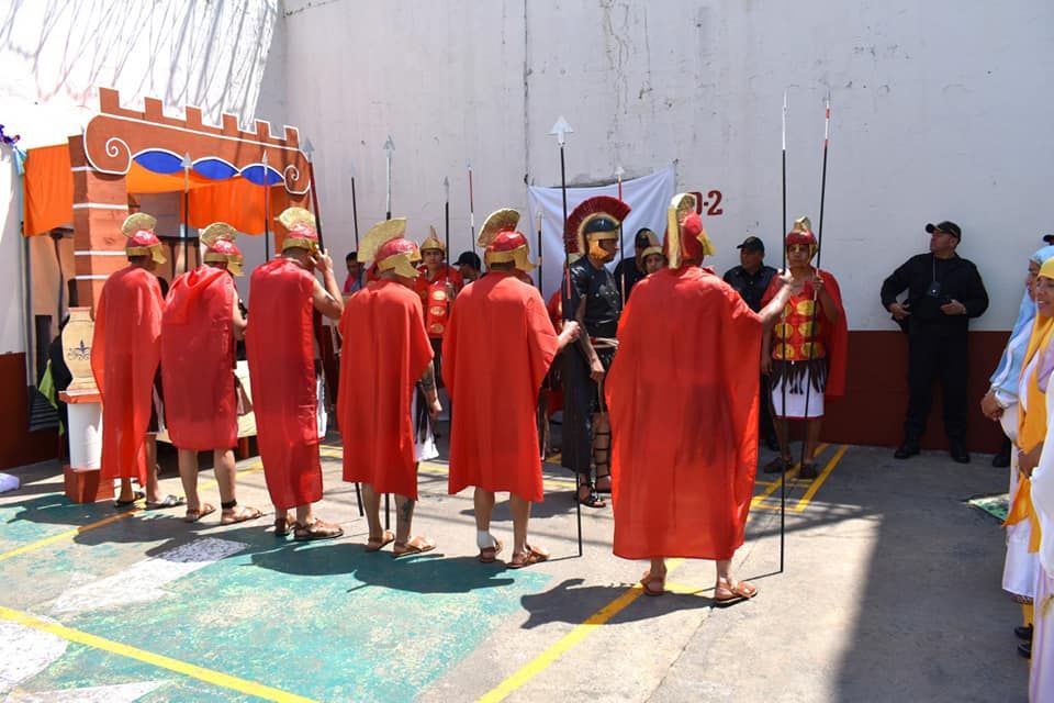 Preparan internos del penal de Ixtlahuaca 47 representación de la pasión de cristo