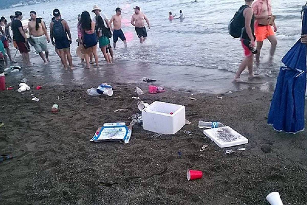 Basura provoca que estas playas mexicanas te pongan en riesgo por tirar sus desechos al vacacionar