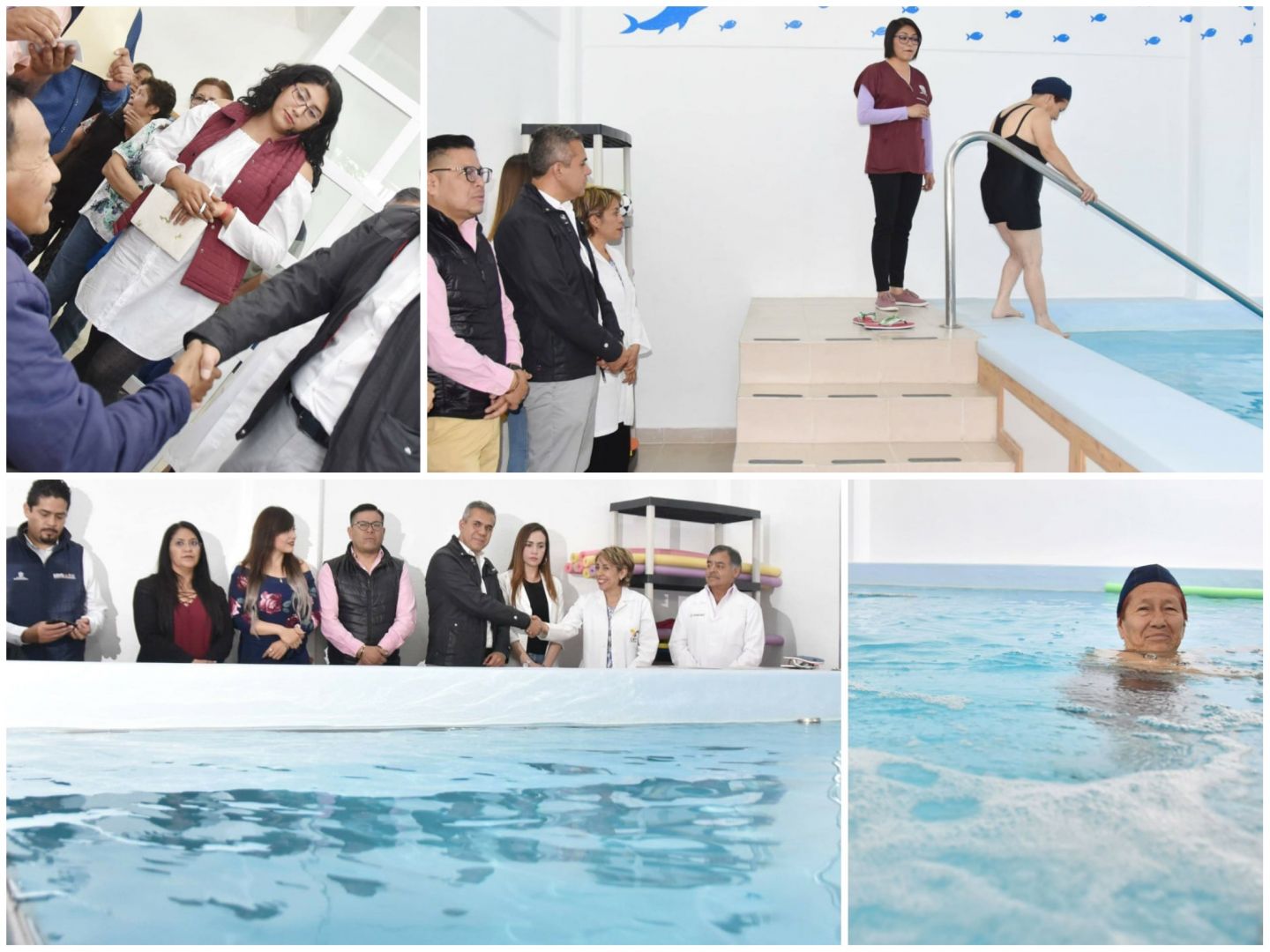 Inauguran tanque de hidroterapia en Ecatepec; permaneció abandonado más de 6 años