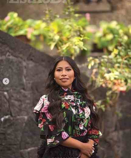 Yalitza Aparicio visitó su tierra natal, Oaxaca