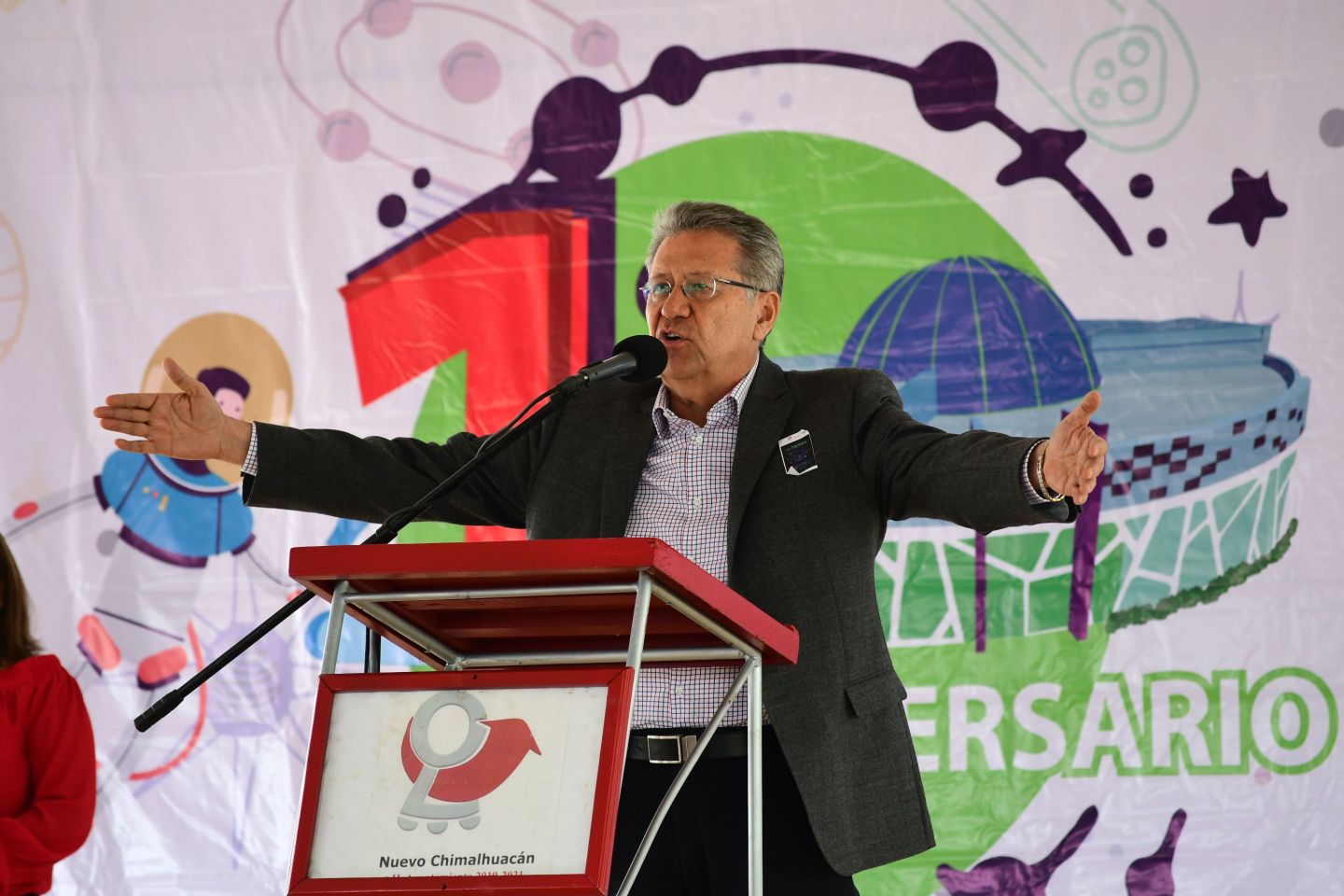 Celebramos primer aniversario del Planetario Digital Chimalhuacán