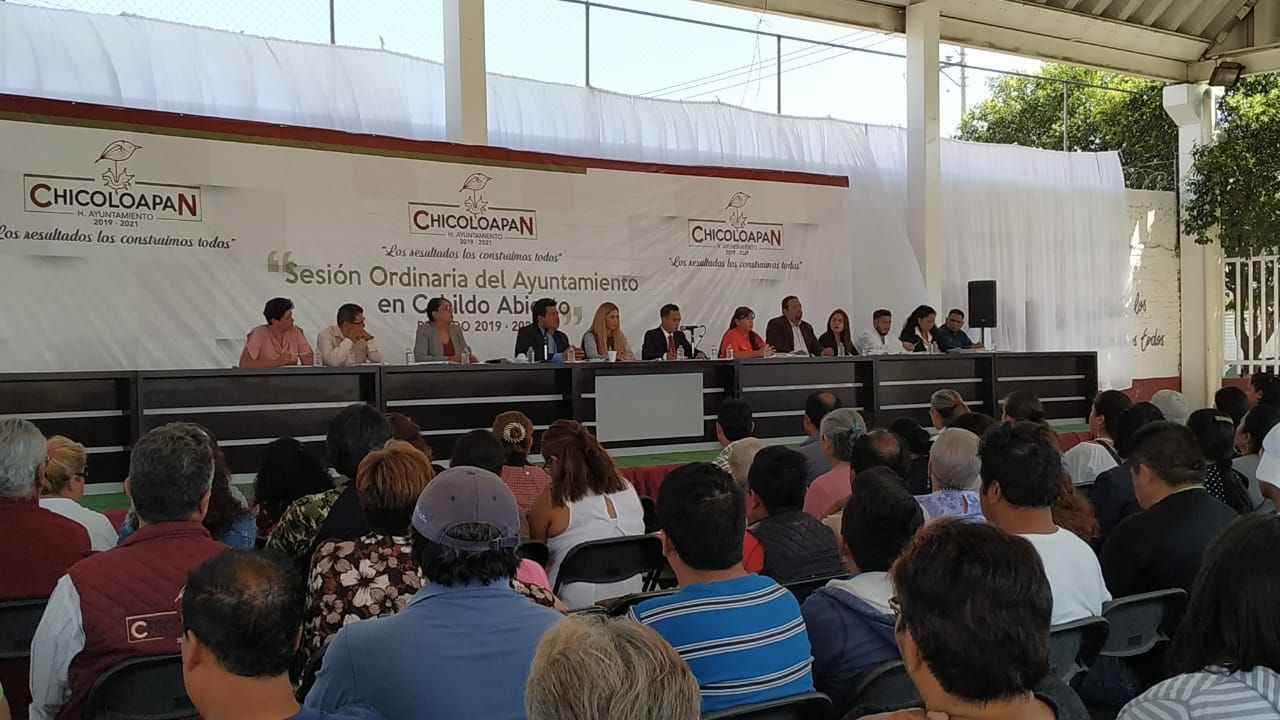 Gobierno municipal celebra segundo Cabildo Abierto en Chicoloapan