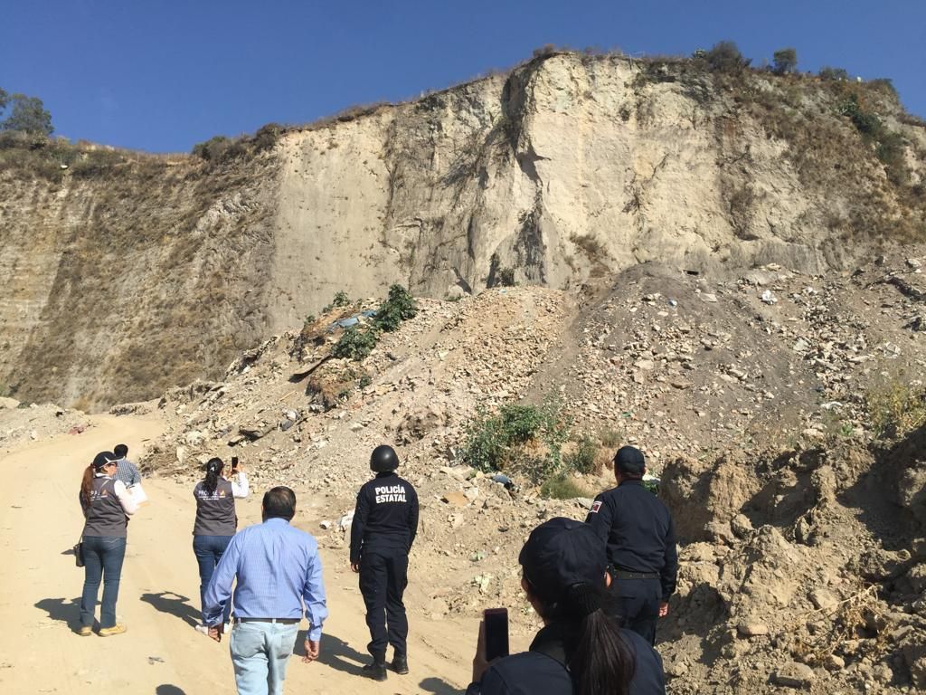 La PROPAEM clausura tres tiraderos de materiales de construcción y una mina en Naucalpan