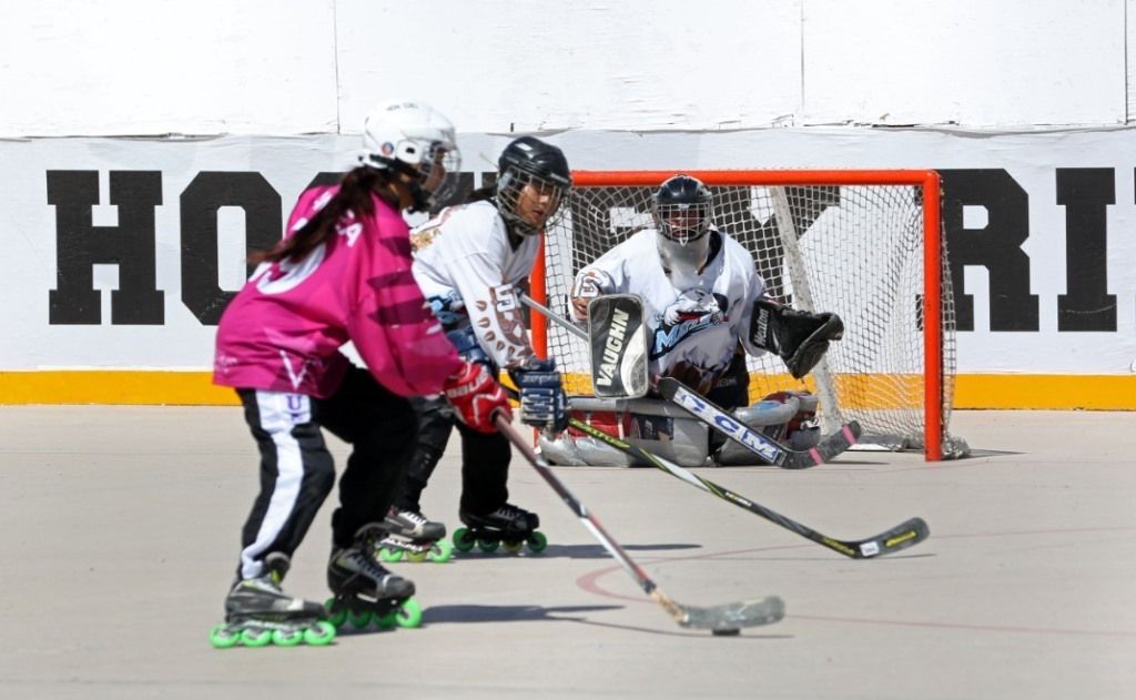 El equipo femenil mexiquense de hockey inline culmina participación en Olimpiada nacional 2019